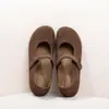 Suporta Personalização de Sapatos de Pano da Velha Pequim para Mulheres, Sapatos Estilo Birkenstock para Comércio Exterior Transfronteiriço, Sola Macia Antiderrapante, Sapatos de Salto Alto Retro Moda