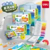 Marcador Acrílico Redondo Lavable Fácil Deli para Niños Acrílico Lavable Impermeable Color Apilable Gran Capacidad Bolígrafo Acrílico