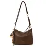 Bolso Retro Simple Bajo el Brazo para Mujer, Nuevo Bolso de Hombro de Color Sólido Moderno Elegante de Gran Capacidad con Diseño de Nudo de Lazo para Viajar al Trabajo
