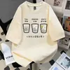 Camiseta masculina e feminina de seda de leite, divertida e humorística, com tema de trabalhador, design de verão, top casual solto