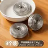 Bola de limpieza de lana de acero para uso doméstico, de grado alimenticio, acero inoxidable que no suelta fibras, herramienta para lavar platos y fregar ollas en la cocina, bola grande de lana de hierro