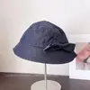 Boné Baseball Jeans Fashion com Laço para Mulheres, Chapéu Bucket Casual Versátil Retro para Primavera e Verão, Chapéu de Sol para Proteção Solar ao Ar Livre, Tendência
