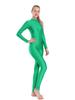 Mono Ajustado de Nylon Gimnasia Entrenamiento Yoga Adulto Ropa de Ejercicio Rendimiento Ropa de Baile Mono Moldeador de Cuerpo Manga Larga
