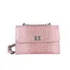 Bolso bandolera de cuero charol de alta gama, bolso pequeño cuadrado para mujer, nuevo en 2026, moda de nicho, versátil para el trabajo, bolso con cadena de un solo hombro cruzado