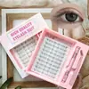 Set de pegamento para pestañas postizas transfronterizo, gran capacidad, aire fresco, pestañas postizas oblicuas voladoras, maquillaje ligero, muy recomendado para una sensación ligera