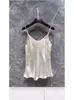 Nueva Camisola Jacquard Estilo Chino Estilo Nacional Acetato 2026 Verano Nuevo Base Satinada Acetato Sin Mangas Delgado Top