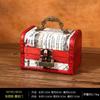 Mini Caixa de Armazenamento Vintage Estilo Chinês Caixa de Joias Embalagem de Joias Caixa de Presente Artesanato em Madeira Adereços de Cinema e Televisão