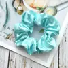 Amazon Transfronterizo Tela de Satén Scrunchie de Satén para Mujeres, Goma para Recoger el Pelo de Alto Nivel