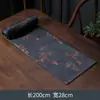 Alfombrilla de Té de Doble Cara Dazantang Xiangyunsha con Base de Bandeja de Té Vintage Inspirada en el Zen, Camino de Mesa Retro, Mantel de Tela, Paño de Té, Accesorio para Ceremonia del Té