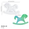 DIY pingente de urso polar animal molde de gota de cristal alce pingentes criativos ornamentos molde de silicone atacado