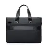 Bolsa Sencilla para Portátil Estilo Coreano para Hombre, Maletín de Negocios, Bolsa para Archivos de Portátil, Bolsa para Portátil de Tela Oxford
