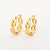 Pendientes Europeos y Americanos de Moda Nuevos Tendencia Diseño de Nicho Encaje Calado Versión Ancha Pendientes en Forma de C Pendientes Retro Joyería