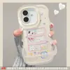 Funda de gatito con marco rosa adecuada para Apple 16 Pro Max, iPhone 17 de silicona, 14 con doble soporte, 15 linda para niñas