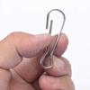 Acero Inoxidable 304 Broche de Vejiga de Cerdo Gancho Clip A prueba de Viento Joyería Hebilla de Cortina Broche para Llave de Coche de Vejiga de Cerdo