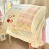 Manta de Vellón de Leche Manta para Siesta en la Oficina Cubierta Gruesa Flocada Cubierta de Sofá para Cama Lavable a Máquina Lavable al Agua