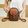 Bolsa para Teléfono Móvil para Mujer 2026 Nueva Moda Bolso Cruzado Bolso de Cintura Cuadros Versátil Mini Bolso Bolso de Hombro