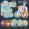 Merchandising Popular de Estrellas de Anime Insignias de Caja Sorpresa 75mm Hojalata Láser Doble Destello Artesanía Mixta Al por Mayor