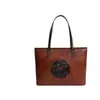 2026 Nuevo Bolso de Mano con Grabado de Tótem Nuevo Retro Hecho a Mano Color Frotado Gran Capacidad Bolso Cruzado de Hombro para Mujer