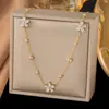 [Explosões de colar 2] Pingente de design de estrela do mar com textura de onda de nicho simples e de venda quente, feminino