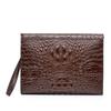 Nuevo Bolso de Mano de Piel de Vaca Capa Superior con Patrón de Cocodrilo Bolso de Mano Atmosférico para Negocios Cartera Personalizada Bolso para Hombre