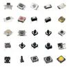 Pequeno Filme Adesivo 6*6 reset 12*12 SMD micro-movimento 3*6 Botão 4x4 botão eletrônico 3*4 interruptor tátil