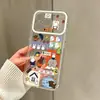 El soporte de conejo Miffy es adecuado para Apple 17 Pro Max, iPhone 16, Huawei, Xiaomi, y cuenta con una funda suave con ventana en forma de corazón.