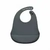Babero para comida específico para bebés, toalla de saliva lavable, babero impermeable y a prueba de salpicaduras para niños, babero de silicona