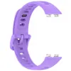 Adecuado para Correa Oficial de Silicona Huawei Band 8/9/10, Correa de Silicona con Cabezal de Metal Huawei Band 9