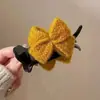 Grampo de Cabelo com Laço de Fita Super Fada Floral Bolinhas Pinça Jacaré Meio Preso Acessórios de Cabelo Novo
