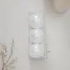 Sinfonía Navideña Set de Bolas Transparentes Adornos para Árbol de Navidad DIY Diseño de Escena Atmósfera Decoración Festiva Listo en Stock