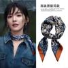 Coreia do Sul Acessórios de Vestuário Lenço Quadrado Pequeno Feminino 2025 Novo Moda High-end Combinação com Tudo Primavera e Outono Fino Combinando Camisa