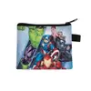 Nova Carteira de Moedas Série Marvel Estudante Grande Capacidade Porta-Cartões de Alta Qualidade Mini Bolsa para Fones de Ouvido Infantil Bolsa de Armazenamento