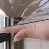 Tablero de Cristal de PVC Transparente Vidrio Suave Antideslizante y Resistente a Altas Temperaturas Tablero de Cristal Especial Vidrio Suave Tablero de Cristal de PVC para Manteles