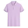 Camisas Polo 100% Algodão com Logo Personalizado, Uniformes Corporativos, Camisas Bordadas de Manga Curta com Gola, Workwear Tamanho Grande, Camisas Publicitárias com Estampa