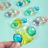 8x Cápsulas concentradas para lavar, esterilizar y eliminar ácaros, en stock para entrega directa, perlas de lavandería multi-efecto bio-aromáticas multi-cámara
