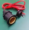 Enchufe de Alimentación de Encendedor de Cigarrillos para Coche de Alta Potencia, Conector Hembra de Cobre Puro, Cable de Extensión Grueso de 2.5 Cuadrados, Base de Cargador
