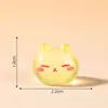 Decoraciones luminosas lindas de animales (conejo, gatito, perro) para manualidades, accesorios de bolsa sorpresa, adornos pequeños para escritorio de micropaísaje