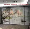 Pared Móvil Divisoria para Sala de Exposiciones de Hotel Pantalla Móvil Plegable para Sala de Conferencias Divisoria Móvil con Riel en Techo para Salón de Banquetes Restaurante