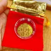 Adesivo de Telefone de Ouro Puro 999 com Verso Adesivo, Saco da Sorte "Princesa, Por Favor, Enriquecer", Brinde Promocional de Loja de Ouro, Atacado do Fabricante