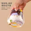 Caja para Llevar Ensalada de Frutas Bingfen White Liangfen Tangyuan S Cubo de Té con Leche Hielo de Mano Caja de Hielo Desechable Negocio