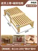Cama Retráctil de Madera Maciza Sala de Estar Apartamento Pequeño Tatami Cama Individual Sofá Cama Plegable Multifuncional de Doble Uso