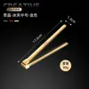 Pinza para hielo de acero inoxidable 304 pinza antideslizante para cubitos de hielo partículas de hielo de roca fruta clip pequeño clip para ingredientes de cocina alimento para picar