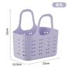 Cesta de Banho Cesto de Banho Cesta de Armazenamento Portátil Multifuncional para Utensílios Domésticos Classificação Cesta de Armazenamento para Lavatório Cesta de Drenagem de Plástico