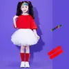 Disfraces de Actuación para Niños para el 1 de Junio, Fotos de Graduación de Primaria, Uniformes de Clase de Porristas, Disfraces de Baile de Jardín de Infancia de Colores Dulces