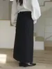 Saia Justa de Novo Estilo Primavera Evertrue 2026 Versão Coreana para Mulheres, Saia Slimming de Comprimento Médio 68136