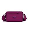 Bolso de Hombro Multicapa Transfronterizo para Mujer, Bolso Cruzado Sencillo y Versátil para Mamá, Gran Capacidad, Bolso Cilíndrico Tridimensional de Moda al por Mayor
