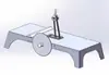 Carro de Resistencia para Correr en Atletismo Tirador de Resistencia Ajustable Deportes de Atletismo Fitness Entrenamiento Integral Equipo Grande