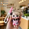 Chaveiro de boneca artesanal estilo ins de fábrica em estoque pingente de boneca de silicone suporta lote misto e dropshipping