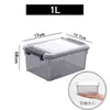 Caixa de Armazenamento de Brinquedos para Crianças Caixa de Armazenamento de Diversos para Mesa Caixa de Armazenamento Plástica Transparente Caixa de Armazenamento para Cosméticos Espessada