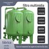 Remoção de ferro e manganês Equipamento de filtro de água de poço de água subterrânea Filtro de areia e pedra de retrolavagem Tanque de filtro de água circulante